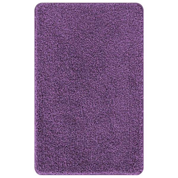 Anti-Rutsch Badematten-Set 3 stk. Lila 50 x 80 cm PP