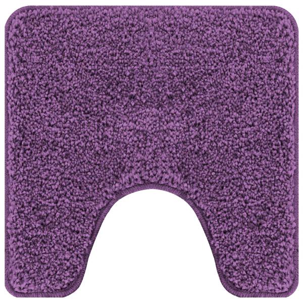 Anti-Rutsch Badematten-Set 3 stk. Lila 50 x 80 cm PP