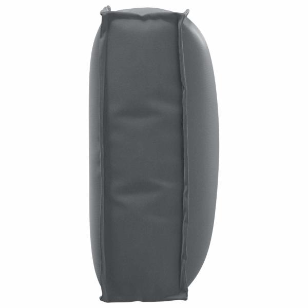 Kissen Anthrazit 50 x 40 x 12 cm Oxford-Stoff