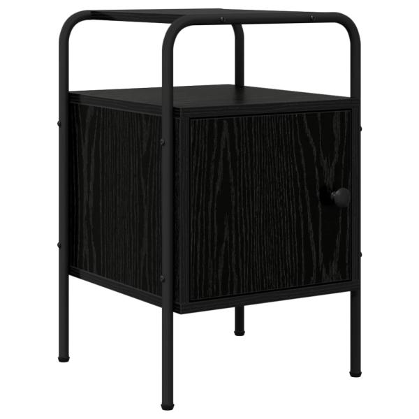Nachttisch Schwarze Eiche 35 x 36,5 x 56 cm Holzwerkstoff