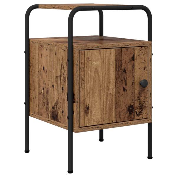 Nachttisch Altholz 35 x 36,5 x 56 cm Holzwerkstoff