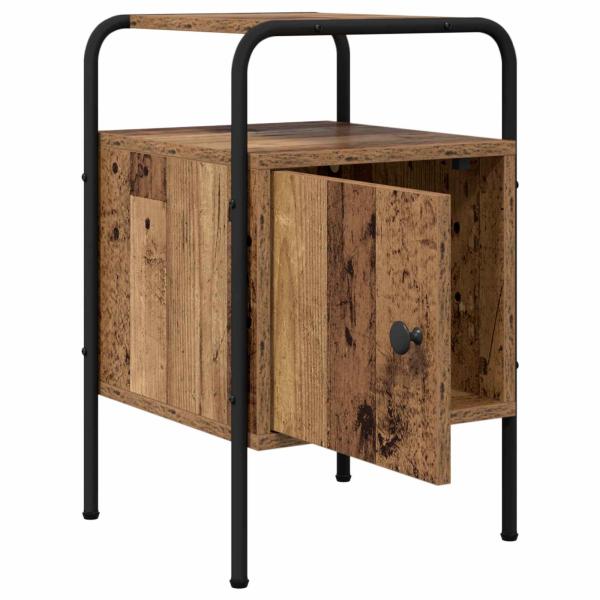 Nachttisch Altholz 35 x 36,5 x 56 cm Holzwerkstoff