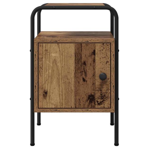 Nachttisch Altholz 35 x 36,5 x 56 cm Holzwerkstoff