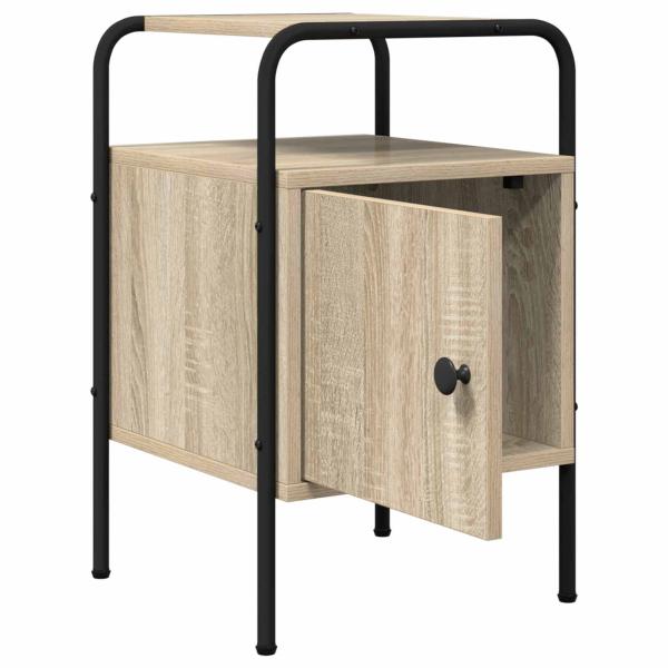 Nachttisch 2 Stk. Sonoma-Eiche 35 x 36,5 x 56 cm Holzwerkstoff