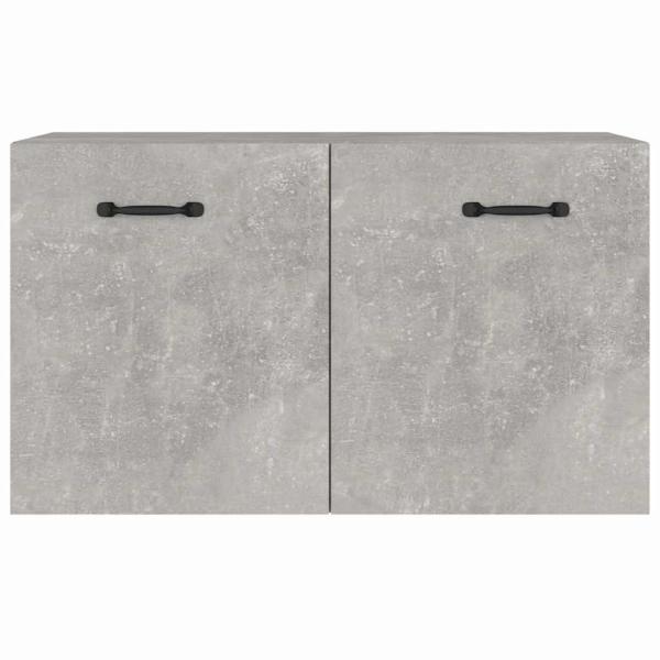 Wandschrank Betongrau 60x36,5x35 cm Holzwerkstoff