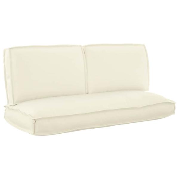 Kissenset Oxford-Stoff Creme 120 x 50 x 52 cm