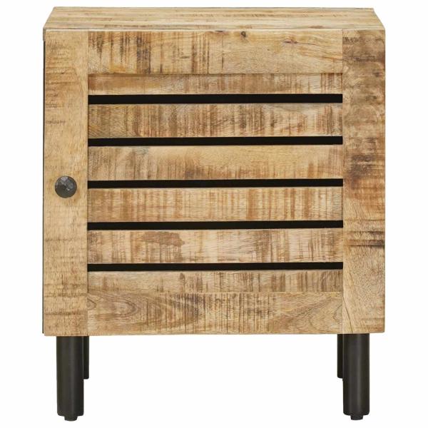 Nachttisch Natur 40 x 33 x 46 cm Massivholz Mango