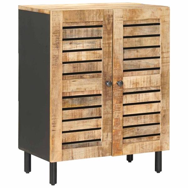 Stauraumschränke 60 x 33 x 75 cm Massivholz Mango Natur