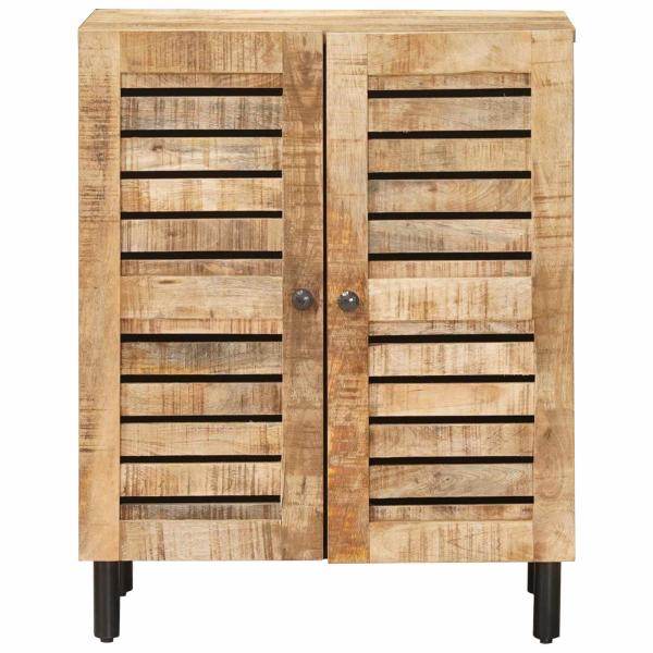 Stauraumschränke 60 x 33 x 75 cm Massivholz Mango Natur