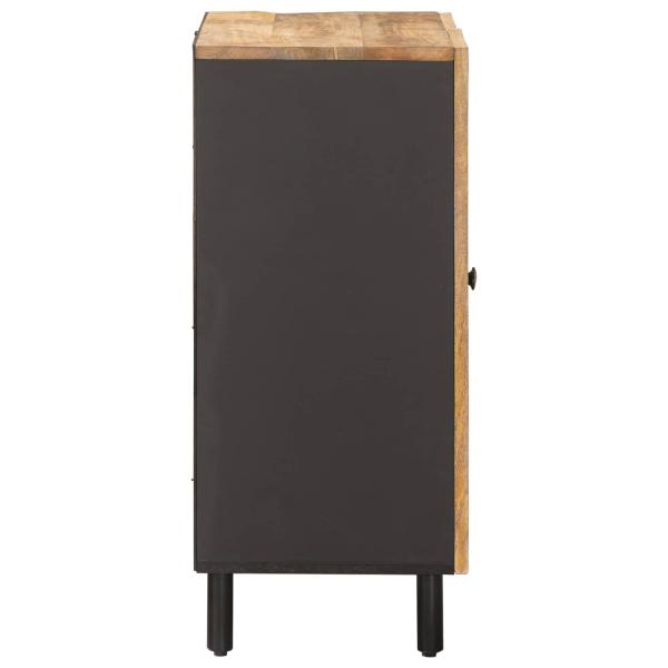 Stauraumschränke 60 x 33 x 75 cm Massivholz Mango Natur