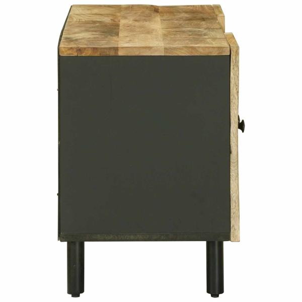 Stauraumschränke Natur 105 x 33 x 46 cm Massivholz Mango