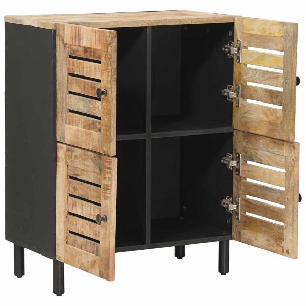 Stauraumschränke Natur 60 x 33 x 75 cm Massivholz Mango