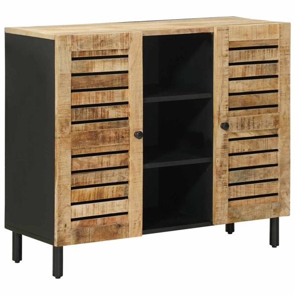 Stauraumschränke Natur 90 x 33 x 75 cm Massivholz Mango