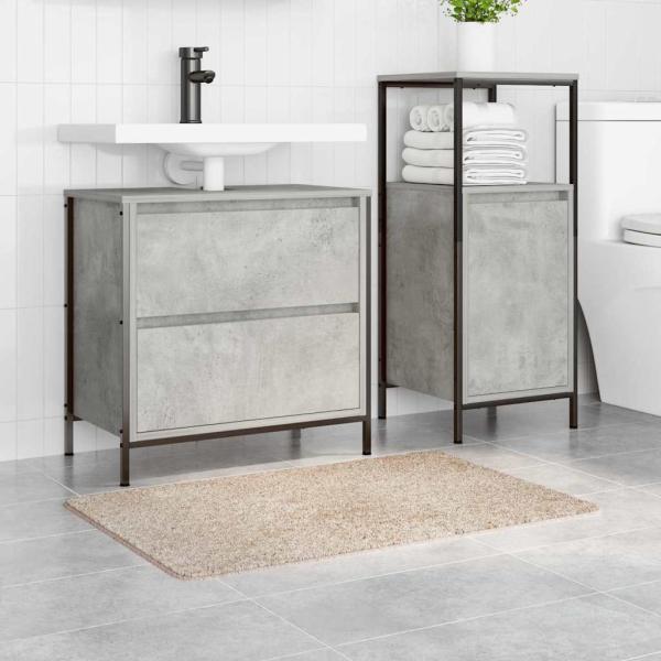 Rutschfeste Badmatte Creme 60 x 90 cm PP