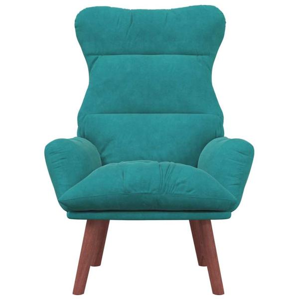 Sessel Türkis 69 x 74 x 93 cm Samt