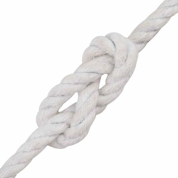 Baumwollzwirn 2 stk. 2 mm 100 m Weiß 100% Baumwolle