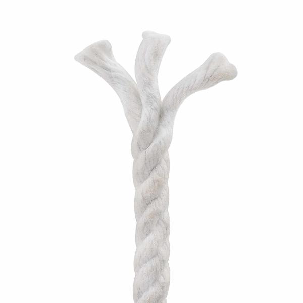 Baumwollseil 6 mm 100 m Weiß 100% Baumwolle