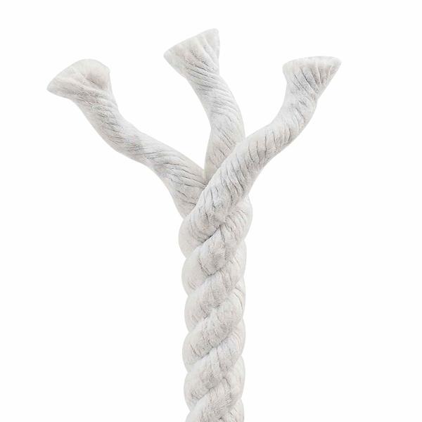 Baumwollseil 12 mm 25 m Weiß 100% Baumwolle