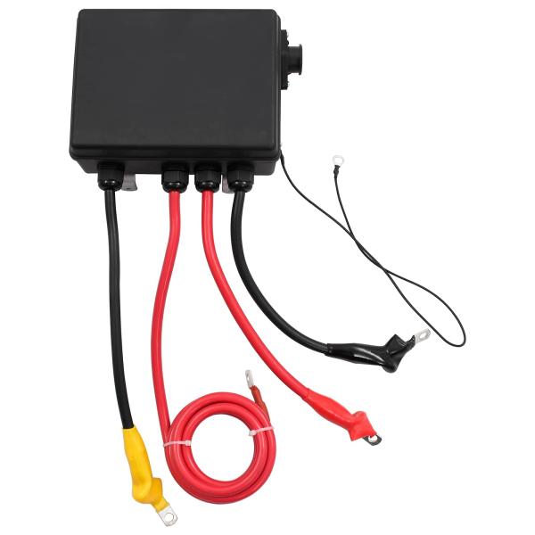Elektrische Winde PVC Schwarz