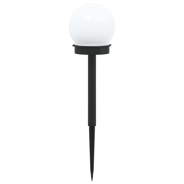 Außen Solarlichter mit Erdnagel 4 Stk. Warmes Weiß 38,5 cm ABS
