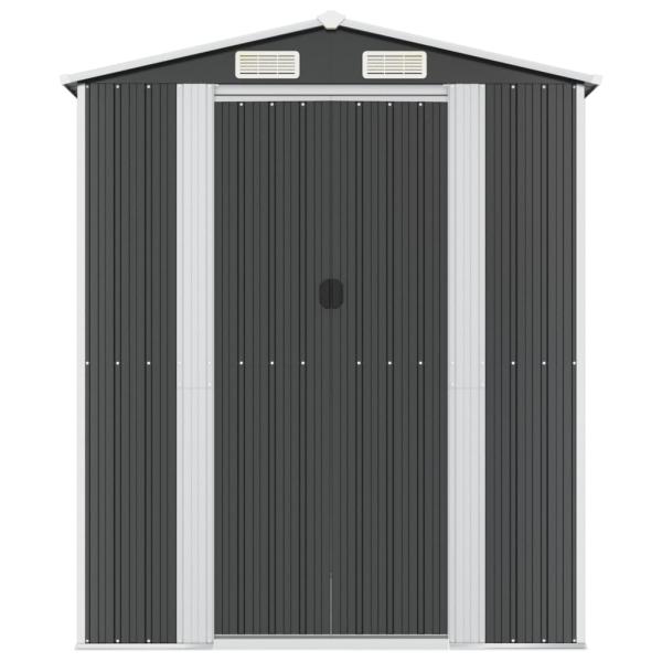 Geräteschuppen Anthrazit 192x274x223 cm Verzinkter Stahl