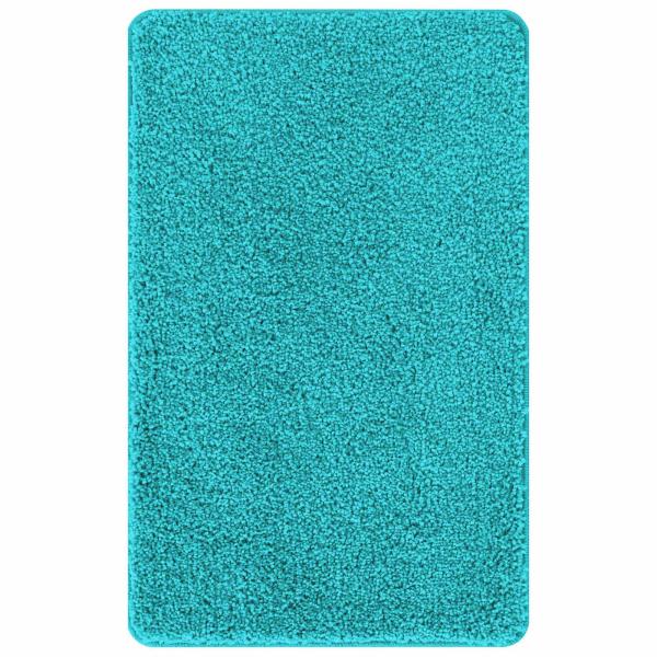 Anti-Rutsch Badematten-Set 3 stk. Türkis 50 x 80 cm PP