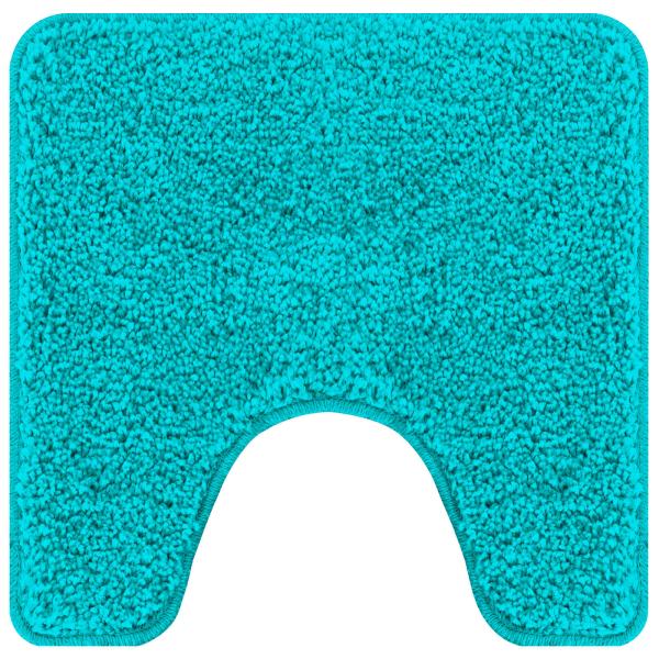 Anti-Rutsch Badematten-Set 3 stk. Türkis 50 x 80 cm PP
