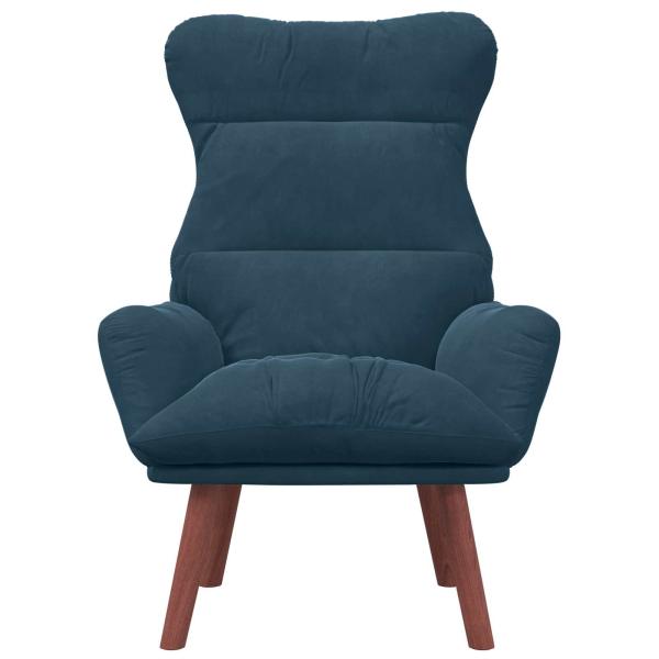 Sessel Blau 69 x 74 x 93 cm Samt