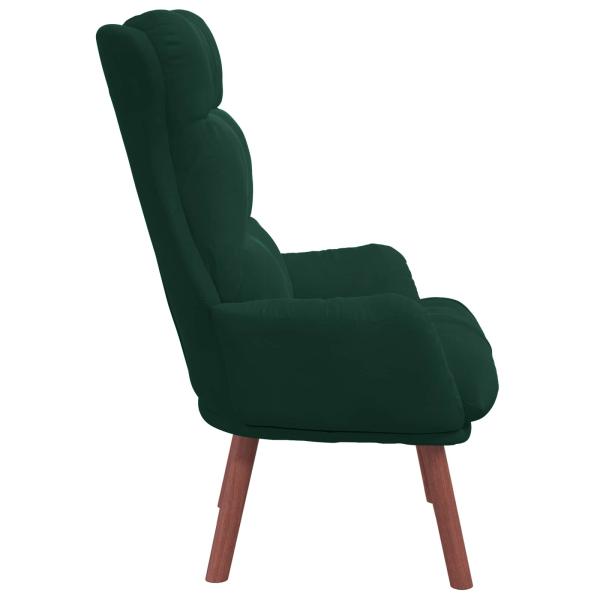 Sessel Dunkelgrün 69 x 74 x 93 cm Samt