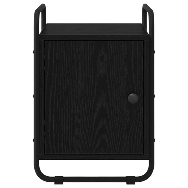 Nachttisch Schwarze Eiche Holzwerkstoff