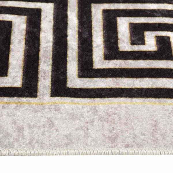 Teppich Waschbar 160x230 cm Hellbeige