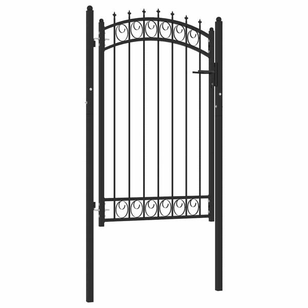 ARDEBO.de - Zauntore EMMEN 104 x 117 cm Abschließbar