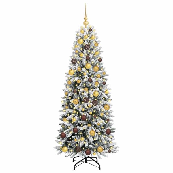 Künstlicher Weihnachtsbaum Weiß 180 cm