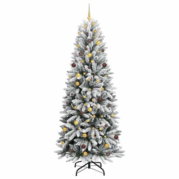 Künstlicher Weihnachtsbaum Weiß 240 cm