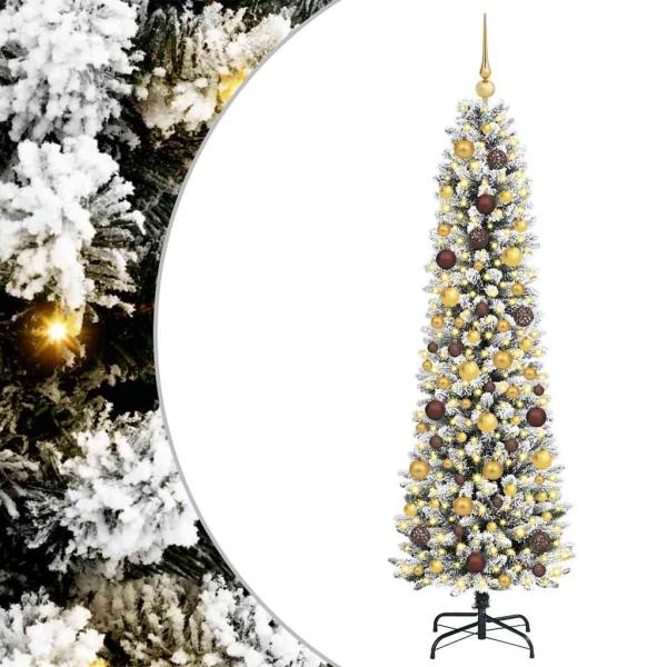 Künstlicher Weihnachtsbaum Weiß 180 cm