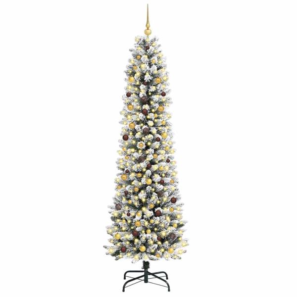 Künstlicher Weihnachtsbaum Weiß 240 cm