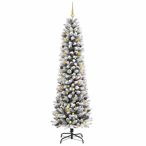 Künstlicher Weihnachtsbaum Weiß 240 cm