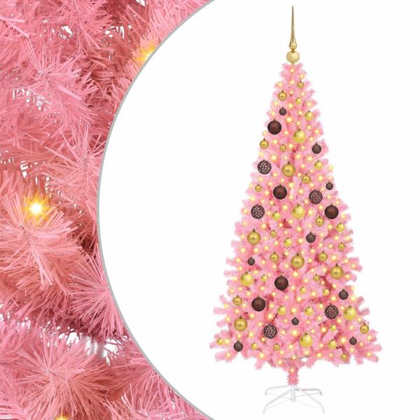 Weihnachtsbaum Rosa 180 cm PVC