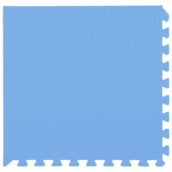 Pool Bodenschutzmatte 6 Stk. Blau 2,16 m² EVA-Schaum