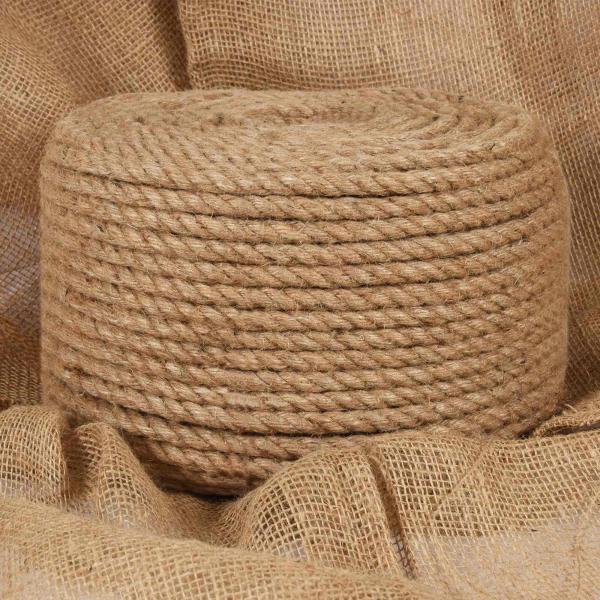 ARDEBO.de - Juteschnur 10 stk. 2 mm Natur 100% Tossa Jute