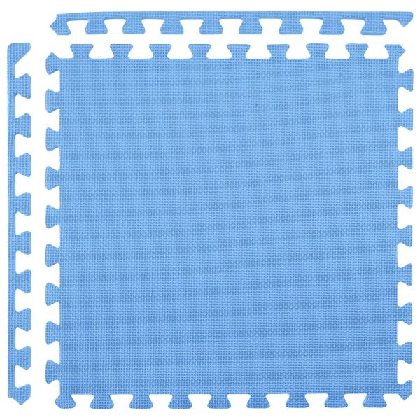 Fußmatten 12 stk. Blau 4,32 m² EVA-Schaum