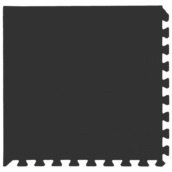Fußmatten 24 stk. Schwarz 8,64 m² EVA-Schaum