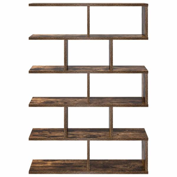Wandregal Raucheiche 70 x 20 x 100 cm Holzwerkstoff
