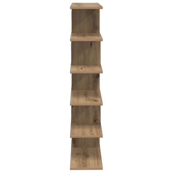 Wandregal Artisan-Eiche 70 x 20 x 100 cm Holzwerkstoff