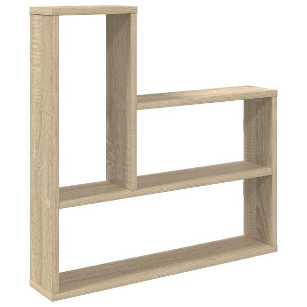 Wandregal Sonoma-Eiche 60 x 11 x 60 cm Holzwerkstoff