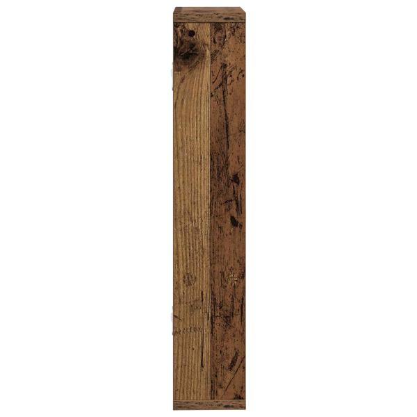 Wandregal Altholz 60 x 11 x 60 cm Holzwerkstoff