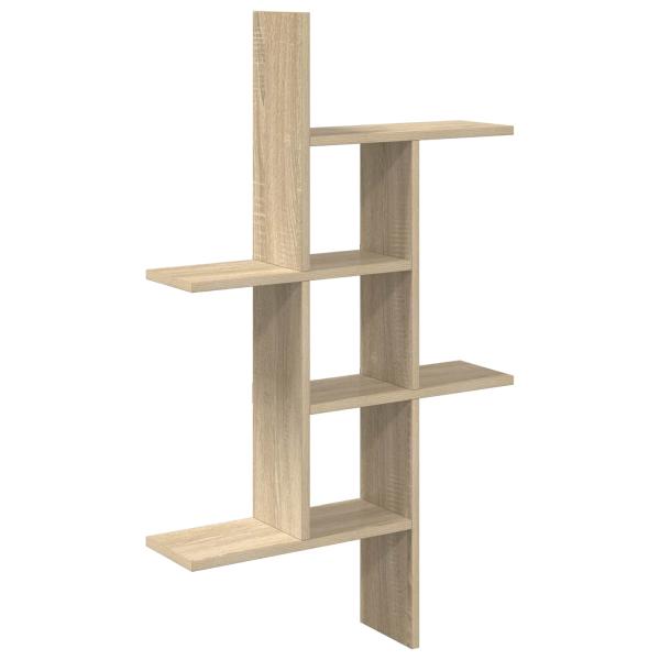 Wandregal Sonoma-Eiche 61 x 15 x 102 cm Holzwerkstoff