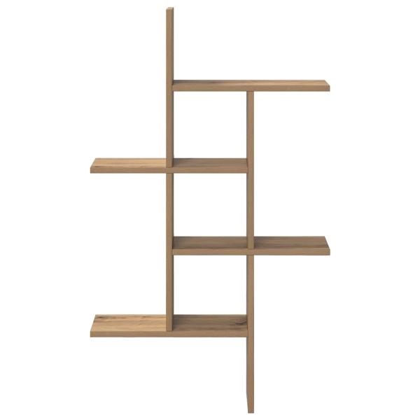 Wandregal Artisan-Eiche 61 x 15 x 102 cm Holzwerkstoff