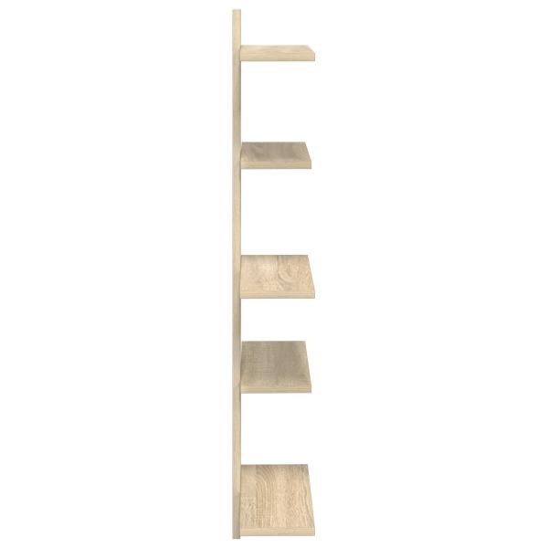 Wandregal Sonoma-Eiche 48,5 x 15 x 101 cm Holzwerkstoff