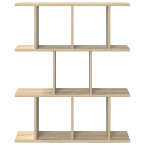 Wandregal Sonoma-Eiche 80 x 20 x 96 cm Holzwerkstoff